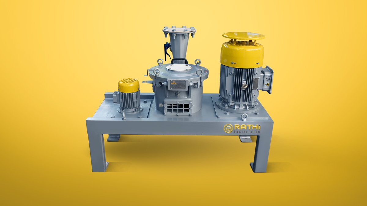 rathi_solutions's tweet photo. "Ready to take your grinding game to the next level?
Our Air Classifying Mill is here to help!
To know more about -www.rathiengineering.com
Call us- +91 9607943739/ +91 9607943753
#particleSizereduction #grindingtechnology #manufacturinginnovation #airclassifyingmill #ACM https://t.co/cypDpmae7q