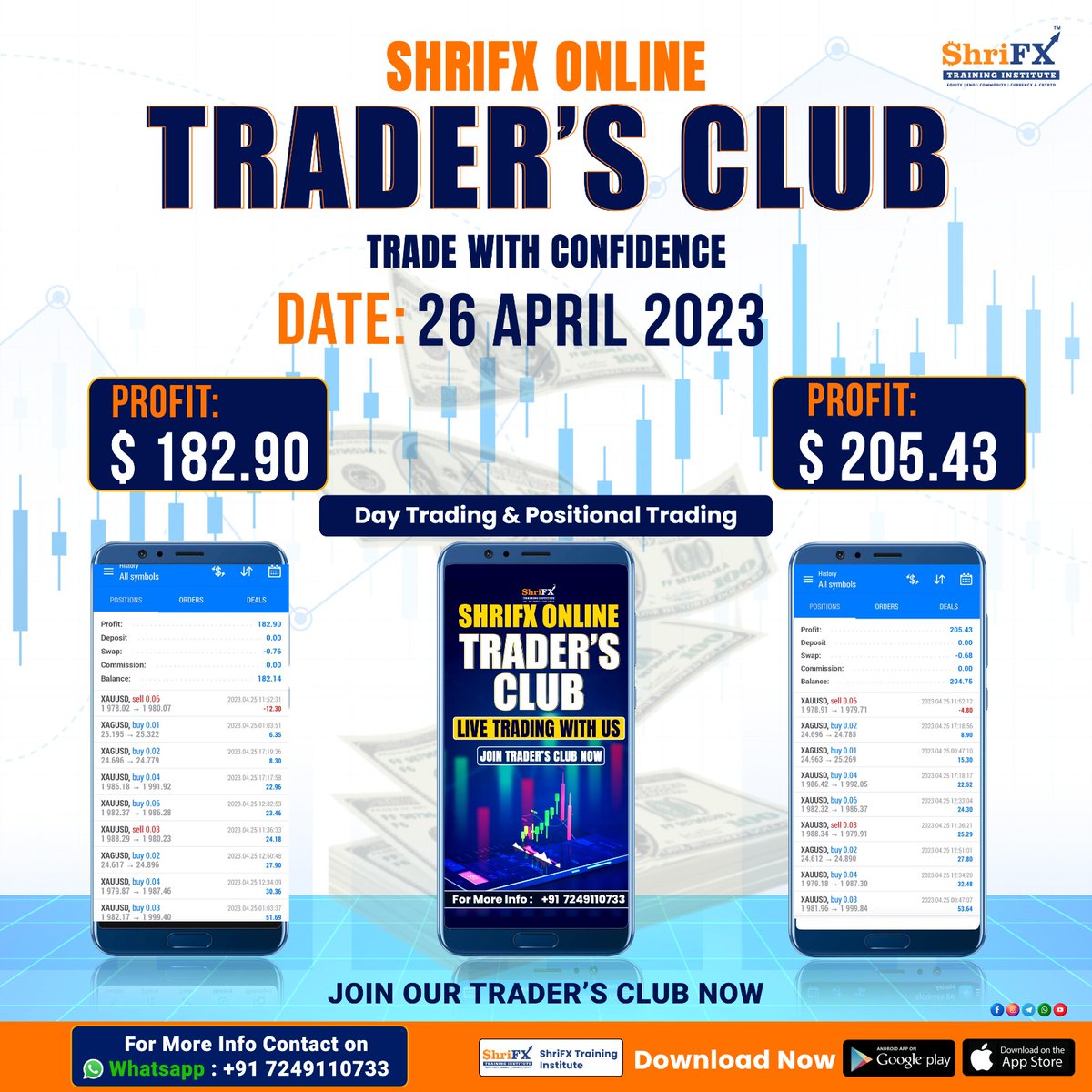 ShrifxI's tweet photo. Are you ready to turn your trading dreams into a profitable reality? With the right strategies and mindset, you can achieve your financial goals and secure your financial future. 

Visit: https://t.co/0ZN87bEBLK
call: 91 7249110733/ 9307522972

#Trading #DayTrading #ForexTrading https://t.co/ElfZ6Dbsk6