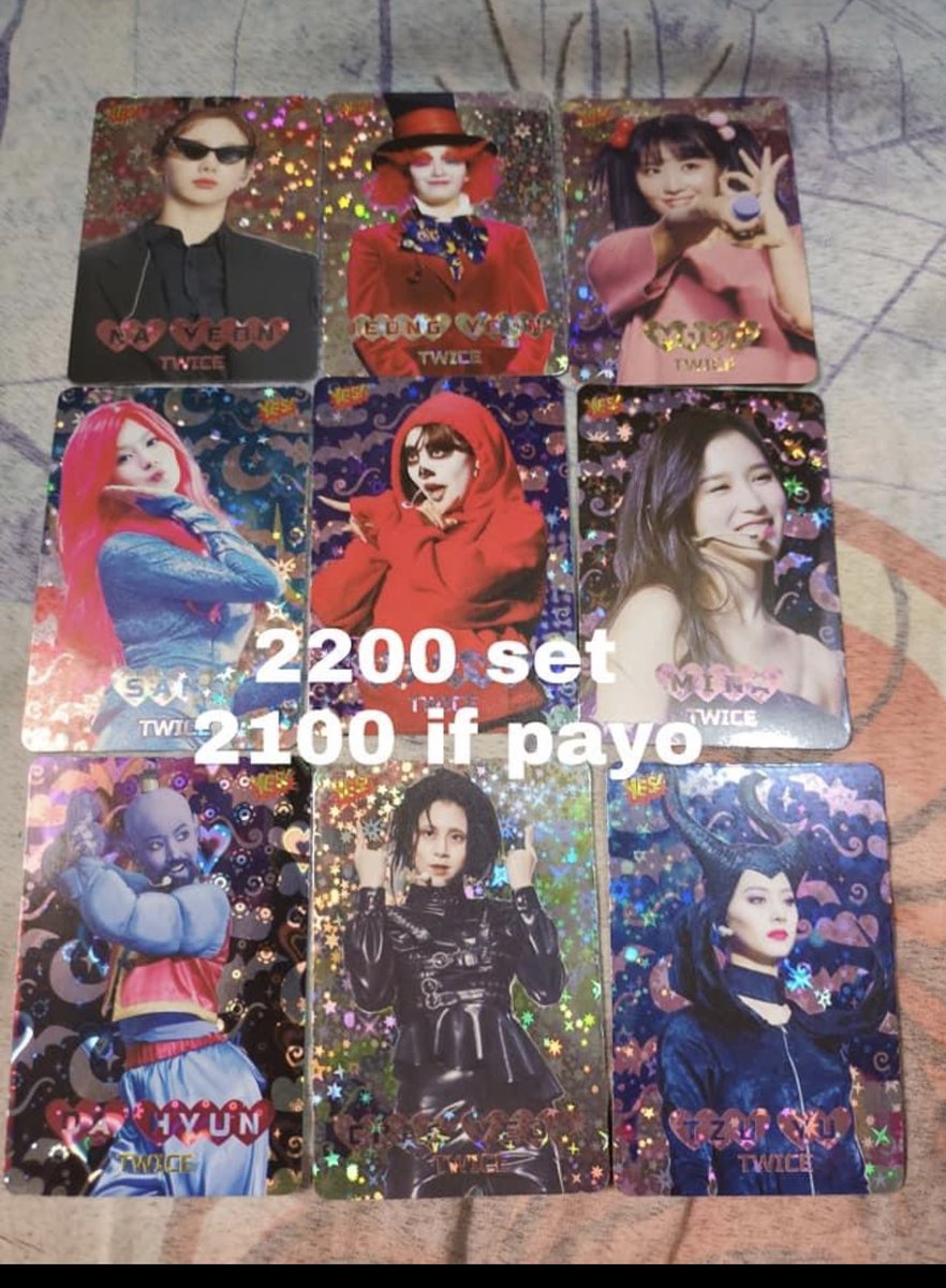 GodJihyo666's tweet photo. LFS WTB TWICE YES! HALLOWEEN SET https://t.co/VJxx3eplT4