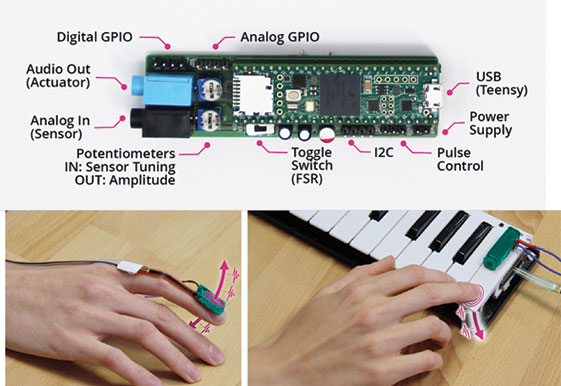 I will be presenting "Haptic Servos: Self-Contained Vibrotactile Rendering System for Creating or Augmenting Material Experiences" in the "More Than Human Interactions" session at #CHI2023 at 11am today!

Our paper got an Honorable Mention :-)