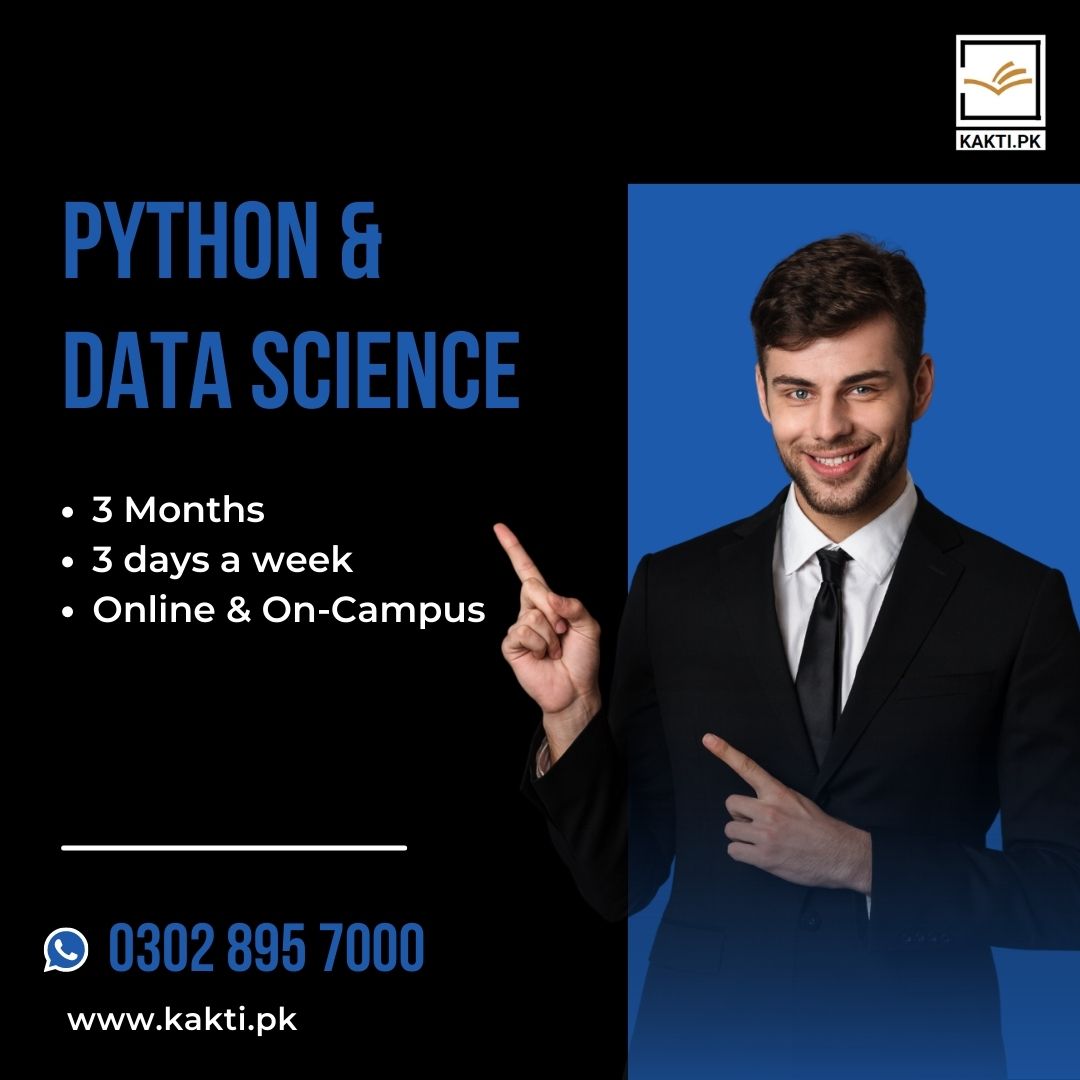KaktiOfficial's tweet image. * PYTHON &amp;amp; DATA SCIENCE COURSE | KAKTI

Admissions Open
. Register Now: 0302 895 7000 (WhatsApp)

#pythonanddatascience #digiskill #punjabuniversity #mmalamroadlahore #gulberg2 #professionalcourses #EarnMoneyOnline #KAKTI #IramKhurshidKhan #KAKTICourses #KAKTIEvents
