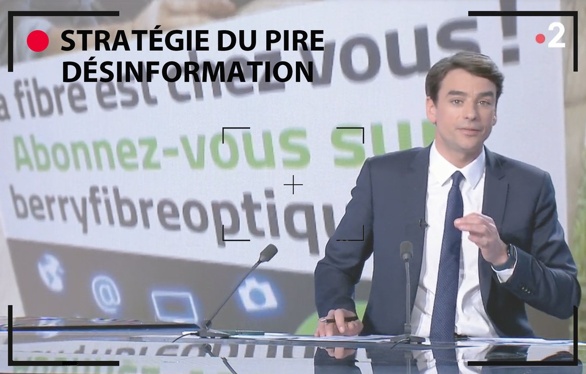 STRATÉGIE DU PIRE – Lorsque la rédaction de France 2 s’empare du sujet « fibre optique », ce n’est pas pour souligner que La France est le premier pays en Europe en termes de déploiement ni pour expliquer qu’au 31 décembre 2022, selon l'observatoire de l'ARCEP, 34,5 millions de…