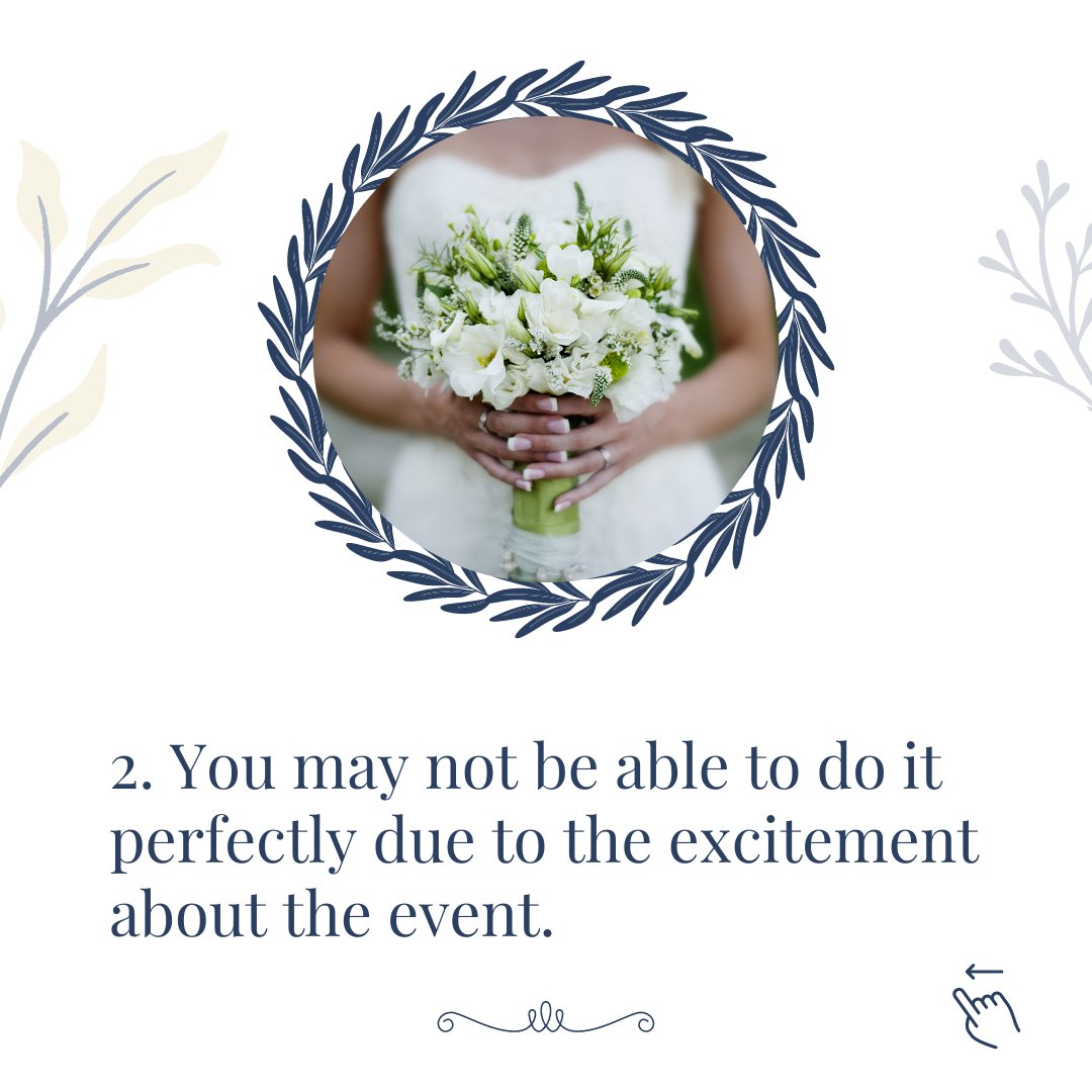 GlamAfric's tweet photo. We strongly advise that you hire a professional bridal MUA and stylist for your big day. DIY isn't always the best idea due to some reasons. Swipe to find out what these reasons are.๐ฐ๐ฝ
#bookingapp #bridalartist #bridalstylist #weddingdaytips #weddingplanningtips #bridetobe https://t.co/jGKRaTgcSZ