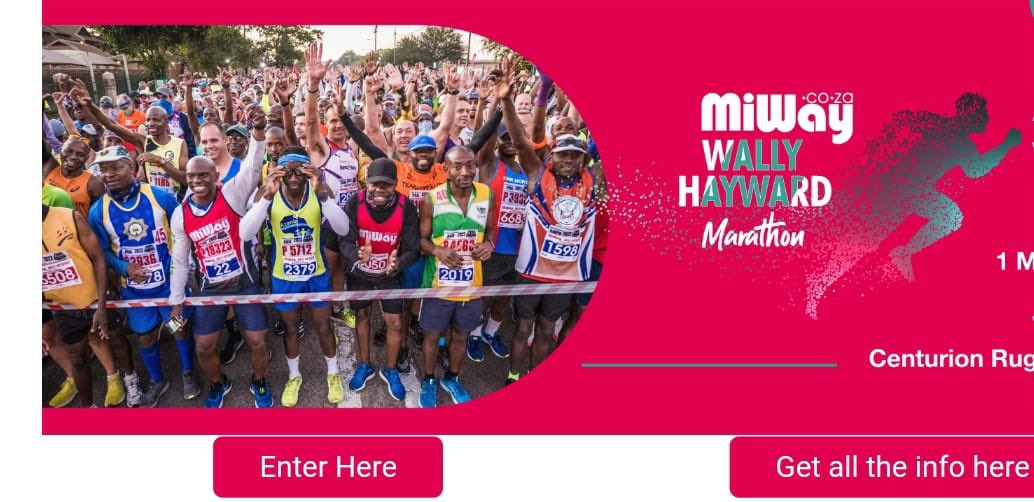 Spotted Moshere Ramogale 💚🤍💛

Let’s meet at Miway Wally Hayward Marathon on the 1st May.

#WeRunTshwane #MiwayWallyMarathon