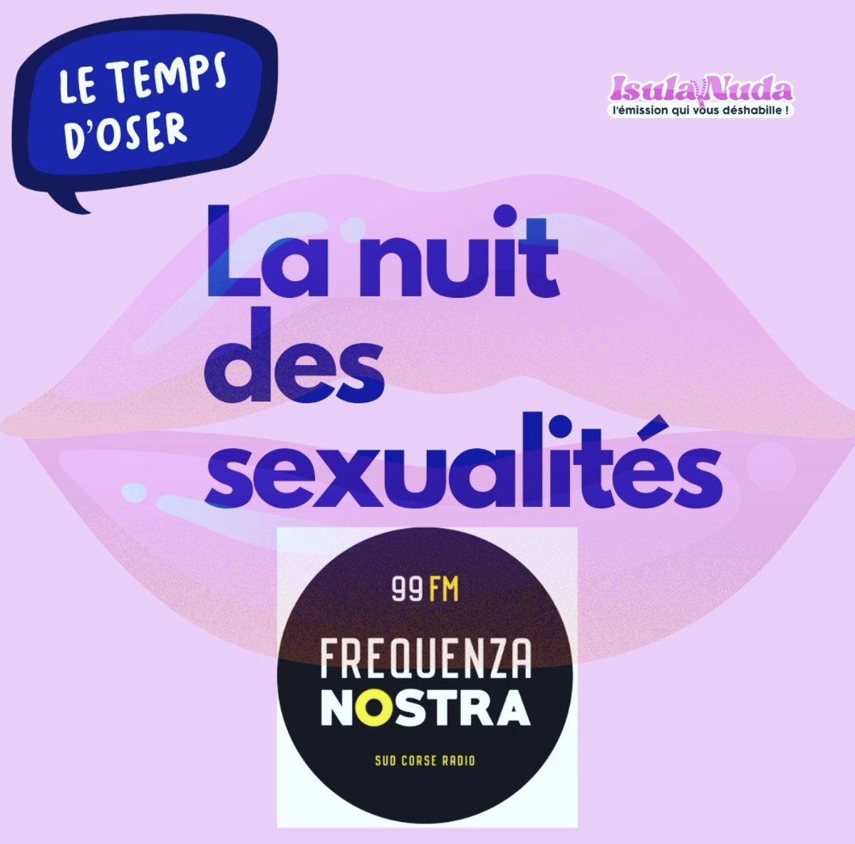 De quoi parle t-on ? 🫦 Pour en savoir plus, connecte toi vendredi 28 avril à partir de 20H sur ➡️ m.facebook.com/Nustrale Le programme ➡️ m.facebook.com/enipsecorse @FrequenzaNostra @PSexistu @ARSCORSE1 @DebMoracchini @IsulaCorsica