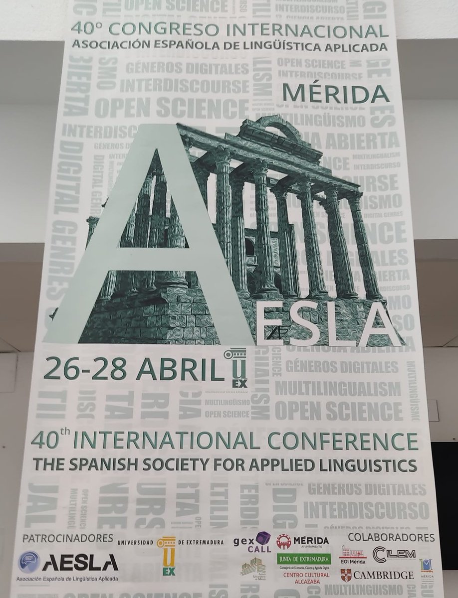 EOI Mérida (@eoimerida) on Twitter photo #AESLA2023 Desarrollo de la competencia discursiva plurilingüe e intercultural con <a href="/inter_ecodal/">Inter_ECODAL</a> para acabar la mañana ✨✨✨✨✨con aplicaciones directas al aula de #idiomas. #LingüísticaAplicada y #eoi para la mejora continua del y la formación de calidad de nuestro alumnado. #AESLA2023 Desarrollo de la competencia discursiva plurilingüe e intercultural con <a href="/inter_ecodal/">Inter_ECODAL</a> para acabar la mañana ✨✨✨✨✨con aplicaciones directas al aula de #idiomas. #LingüísticaAplicada y #eoi para la mejora continua del y la formación de calidad de nuestro alumnado.