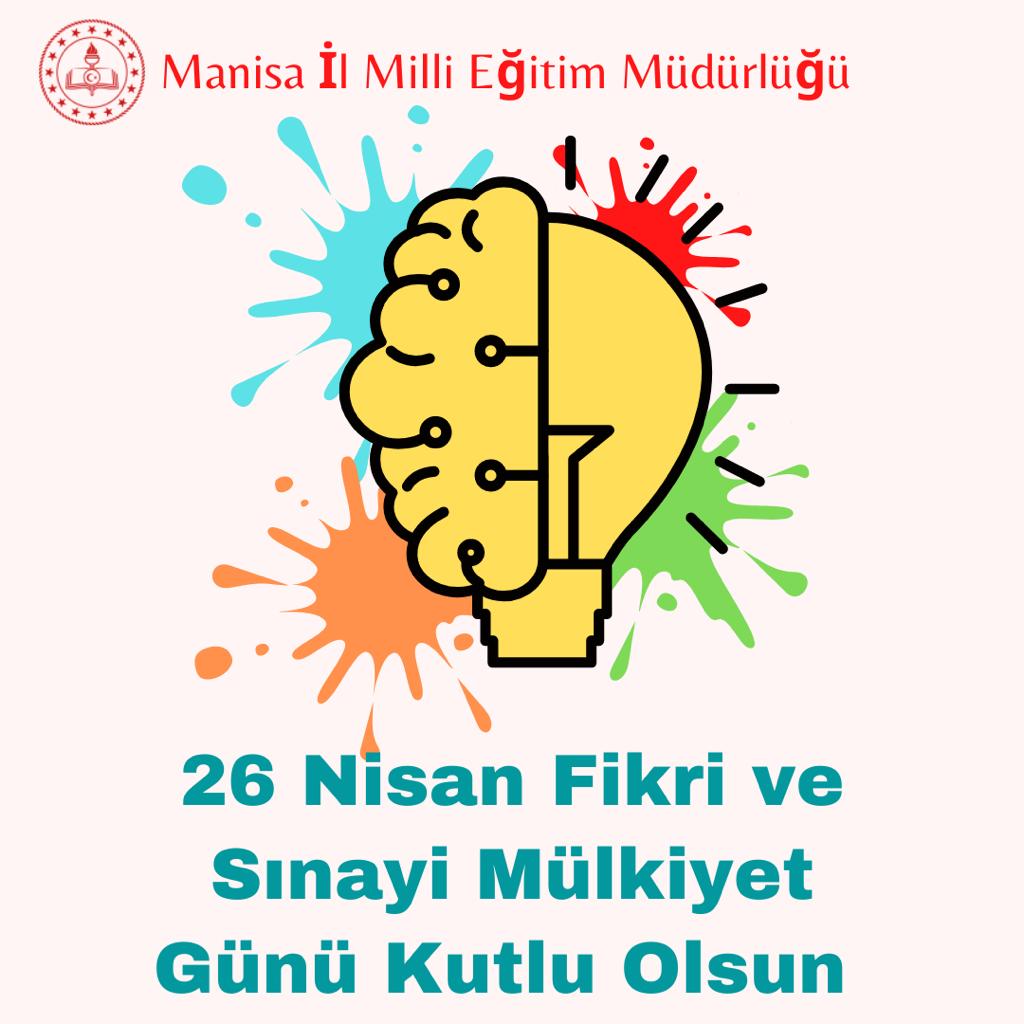 26 Nisan, tüm dünyada Dünya Fikri Mülkiyet Günü olarak kutlanıyor.Müdürlüğümüze bağlı Meslek Liselerimizden toplam 320 patent, faydalı model, tasarım ve marka başvurusu yapılmıştır. Bu başvuruların 180 tanesi Türk Patent ve Marka Kurumu tarafından tescil edilmiştir.