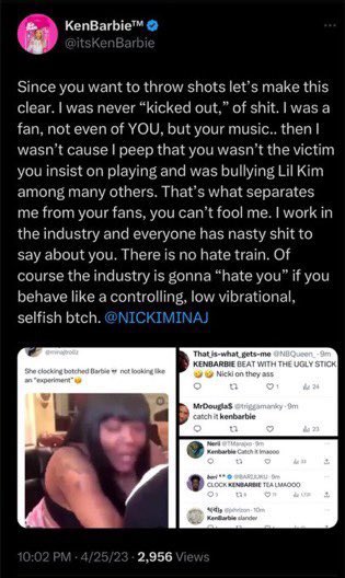 navywithbardi's tweet photo. KEN BARBIE GAGGED THE HELL OUT OF HER LAST NIGHT?!!! 😭😭😭😭 https://t.co/5lmKtflZtH