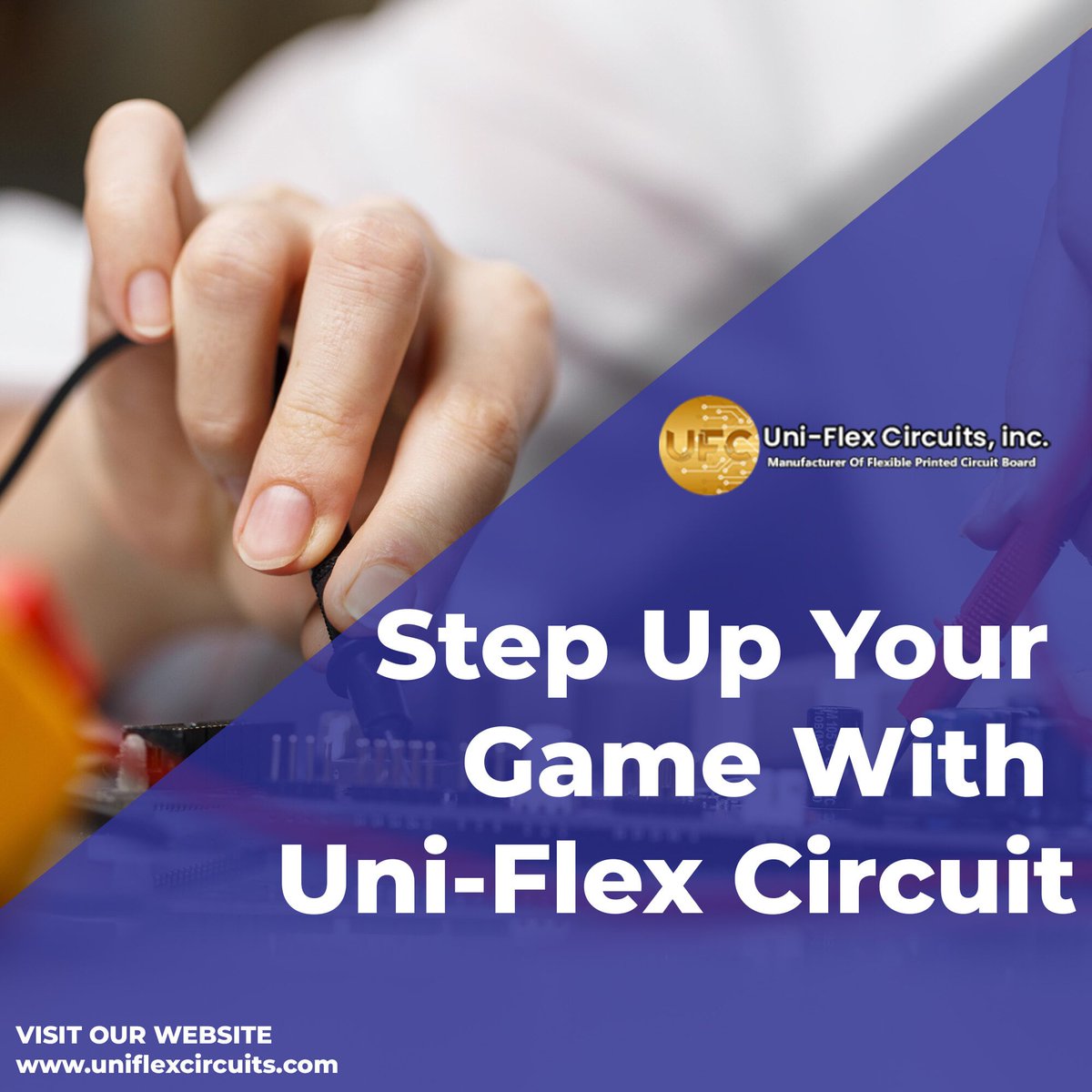 uniflexcir's tweet image. Turn your ideas into reality with Uni-Flex Circuits. Experience high-quality Interconnect solutions and expertise in flexible printed circuits.

Order now :-  uniflexcircuit.com

#uniflexcircuits #uniflex #electriccircuit