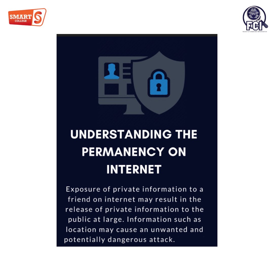 fci_SMART's tweet photo. Here are several things we should take note in order to protect the children from cyber threats!

#cyber #cybersecurity #cybercrime #children #cyberthreat #smartcollege #fci #besafeonline #protect #child #internet #cyberbully #digitaladdict #onlinebullying #awareness #protect https://t.co/IVPti2Ln2Y