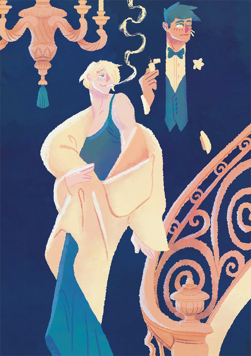 saniae_eainas's tweet photo. #zosan Leyendecker study for #sanjidragau by @ShojoJojos https://t.co/SFk07rcIrb