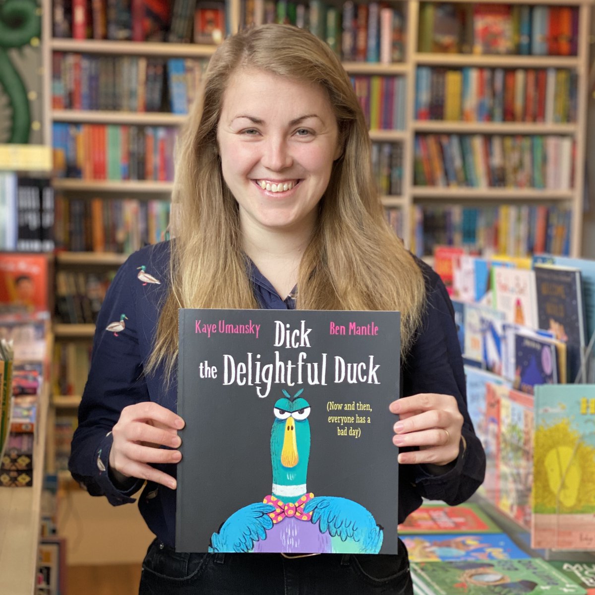 mainstreethare's tweet photo. Vicky has excelled herself this time! She
loved #DicktheDelightfulDuck so much that she has
written her review in rhyme....
@KayeUmansky @BenMMantle @bouncemarketing @scholasticuk #mainstreetbooks https://t.co/EBIy3qeDma