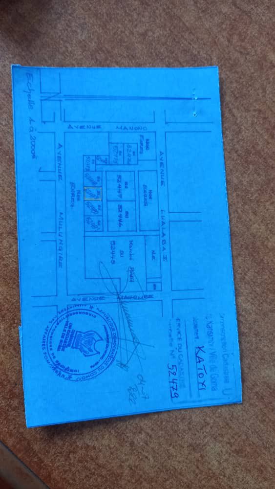 Voici cmt ils se sont partagés le marché KISOKO KATOY sous prétexte d’un centre de santé.les  2 grandes parcelles au milieu appartiennent au dit CS et ASBL UWAKI,toutes les autres parcelles à différentes autorités du Gouvernorat,Mairie,cadastre,cabinet Gouv Mil.leurs noms Bientôt