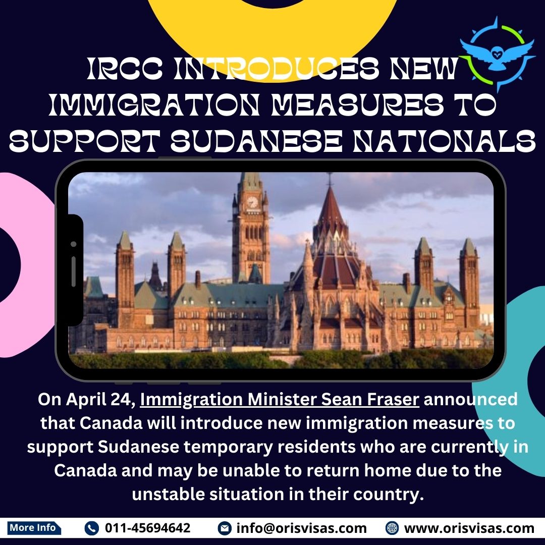 OrisVisa's tweet photo. Orisvisas
IRCC introduces new immigration measures to support Sudanese nationals
#Canadaimmigration #Visaconsultant #migratetocanada #permanentresidency #immigratetocanada #canadaprs #expressentry #expressentrycanada #immigration #orisvisas https://t.co/dEVgWnuu81