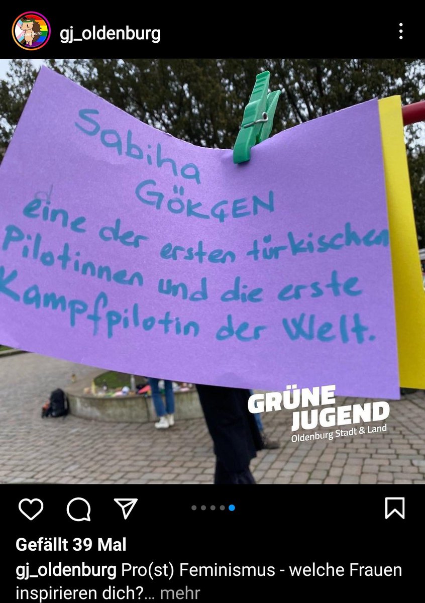Brudi, das kannst du mir dich nicht mal als Satire erzählen - einfach ne Frau die mit Atatürk hing und Kurd*innen zerbombt hat 💀