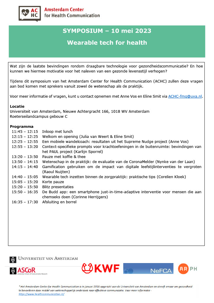 Welcome to our brand new Twitter account!🤩 Please follow us and spread the word to stay up to date! In two weeks we will host our next symposium about wearable tech for health. The program looks promising and you can still register here: docs.google.com/forms/d/e/1FAI…