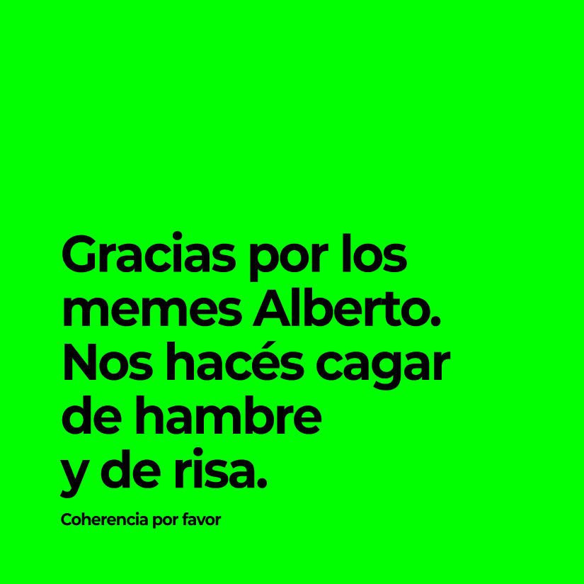 Coherencia Por Favor (@coherenciafavor) on Twitter photo 