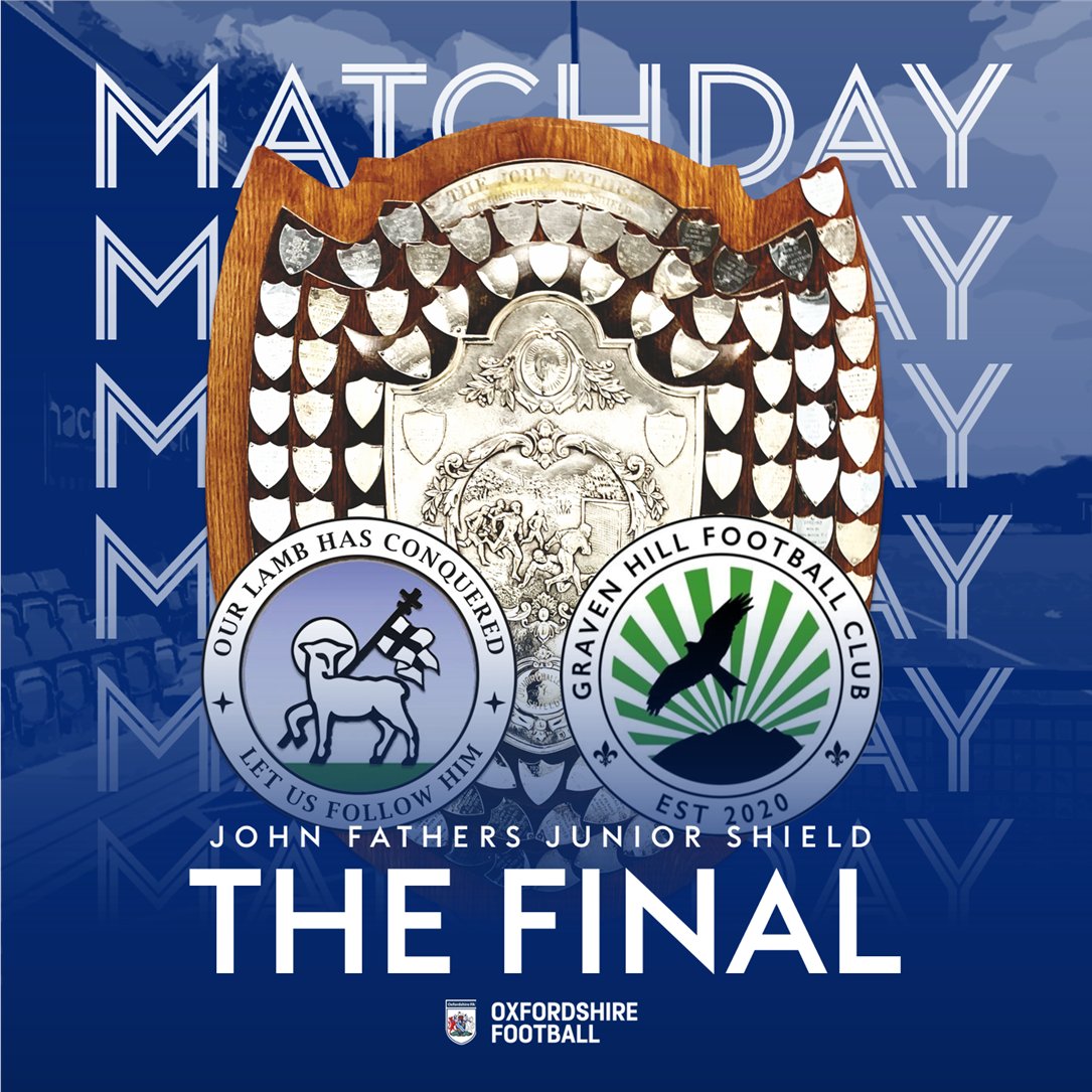 OxfordshireFA's tweet photo. CUP FINAL I It's matchday and only a few hours to go until the final of the John Fathers Junior Shield as @ClubHailey take on @GravenHillFC #HAIGRA #ofacups 

📅 Tonight    
📷 19:45 KO
📍 Raw Charging Stadium, Court Place Farm  
🎟️ On the gate - £6 Adults, £3 Concessions https://t.co/JEw5fzzBYA