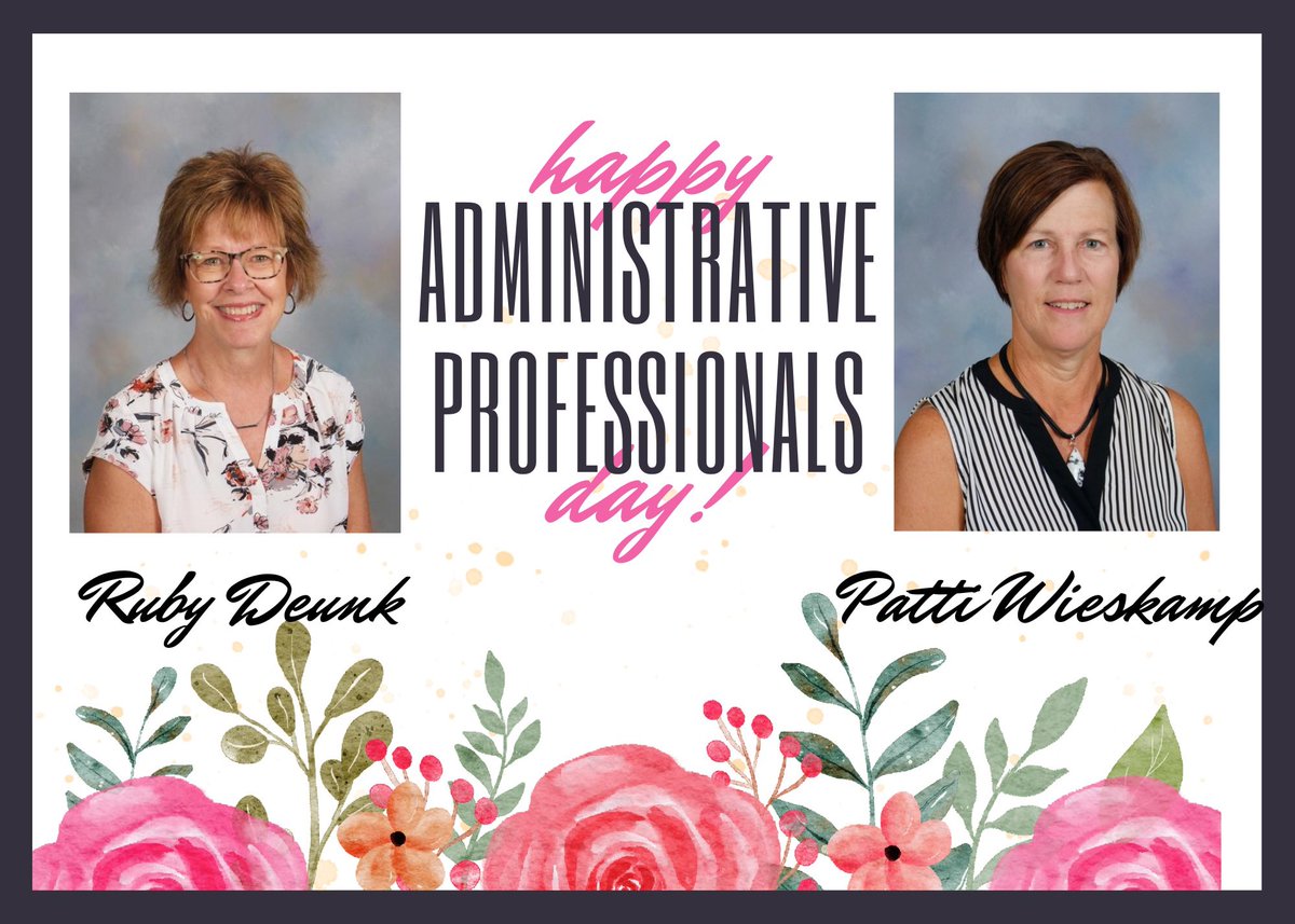 NHS_Titans's tweet photo. Let’s celebrate our administrative professionals today!  Ruby and Patti care so much about Norris High School!  Most importantly, they care about our students and staff!  Stop in to say thanks to the people who make our building run so smoothly!!  #norristitans https://t.co/5AYKTUKLNu