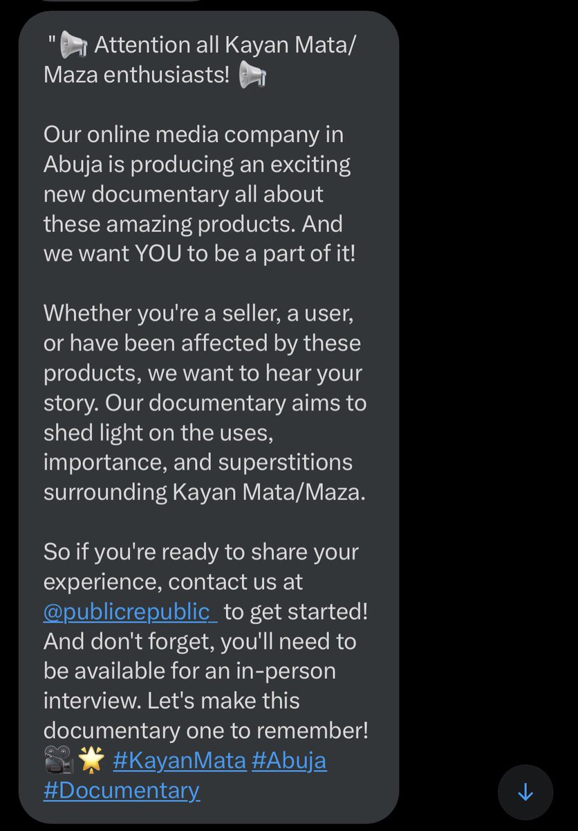 abujastreets's tweet photo. Guys check this out from @publicrepublic_ 👇🏽👇🏽

#KayanMata #Abuja #Documentary https://t.co/5gRgoQLvaz