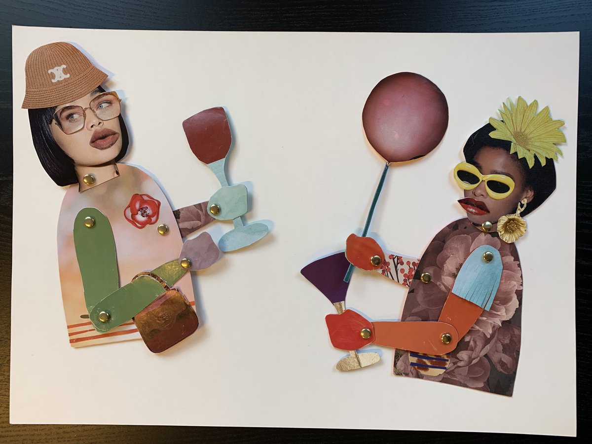 XyZebreGeneve's tweet image. Les résultats des examens du #CFParts sont arrivés pendant les vacances de Pâques. Dans les jours à venir, nous allons publier des travaux de nos élèves reçus. Aujourd&apos;hui, voici le collage très imaginatif de Lila qui a réussi son entrée en #Polydesign 3D. Bravo à elle !!