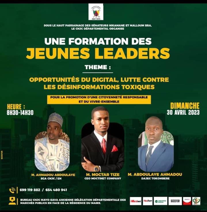 moctar_tize's tweet photo. 𝐋𝐞 𝐫𝐞𝐭𝐨𝐮𝐫 𝐚̀ 𝐌𝐨𝐫𝐚 🤩
Sous la houlette des Sénateurs de la région de l’extrême nord Cameroun, je suis invité par le CNJC Extreme-Nord pour une journée de formation à Mora des jeunes leaders  du département du Mayo Sava.

#opportunités #digital #formation #jeunesse https://t.co/HQNTIxia2Z