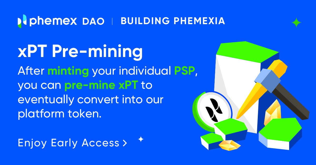 Phemex_official's tweet photo. Why get on the Phemex Soul Pass whitelist? To get a head start on Phemex Token pre-mining!🚀 🚀 🚀 
#phemexia #phemexweb3 https://t.co/muIQP93Mt0