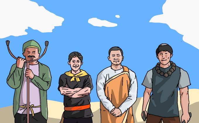 「5人の男性 白いシャツ」のTwitter画像/イラスト(新着)｜5ページ目