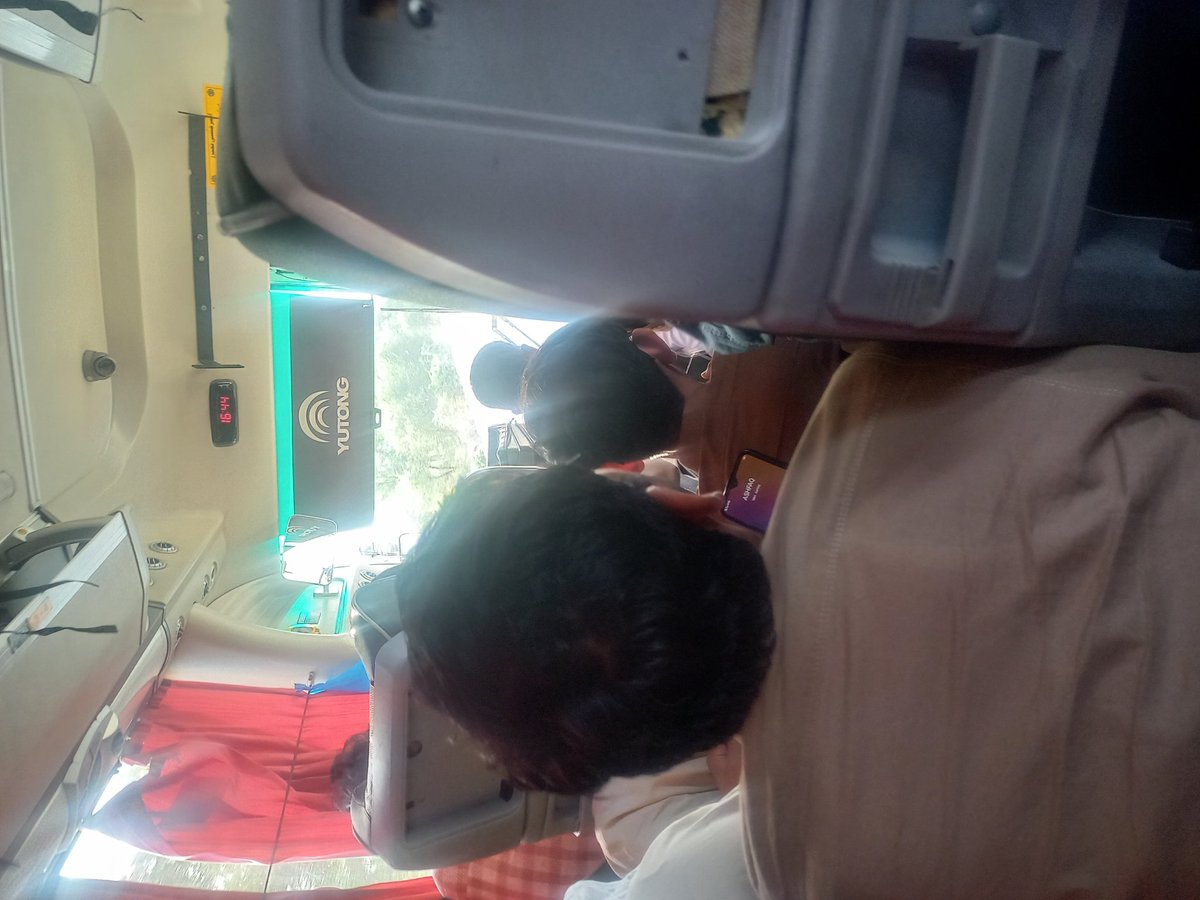 Fareed297's tweet photo. @NHMPofficial  plz check this vehicle. It's moving from Rajhana towards Lahore M-3. It's extra over-loaded and causing inconvenience for the passengers. it's Niazi Express Bus but i don't know the vehicle number. Please take legal action against it https://t.co/wOOzL5Ft6v
