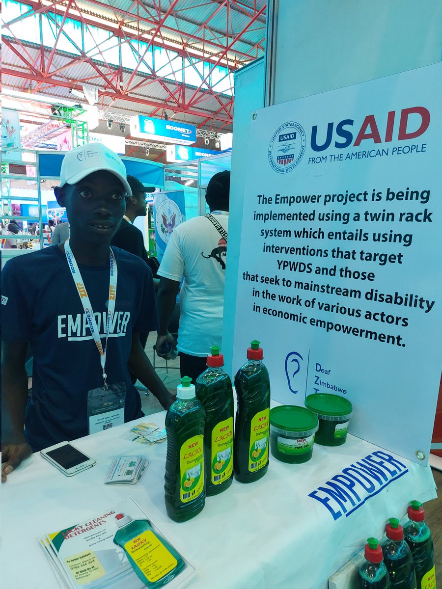 Deaf Zimbabwe Trust tweet media