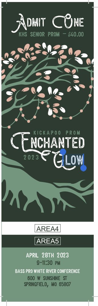 Prom tickets on sale this week during lunch! Prom is Friday!! $40 make sure all fines are paid!! 9-11:30 pm at White River! <a href="/KickapooChiefs/">KickapooHighSchool</a> <a href="/DrPowersKHS/">Bill Powers, Ed.D.</a>