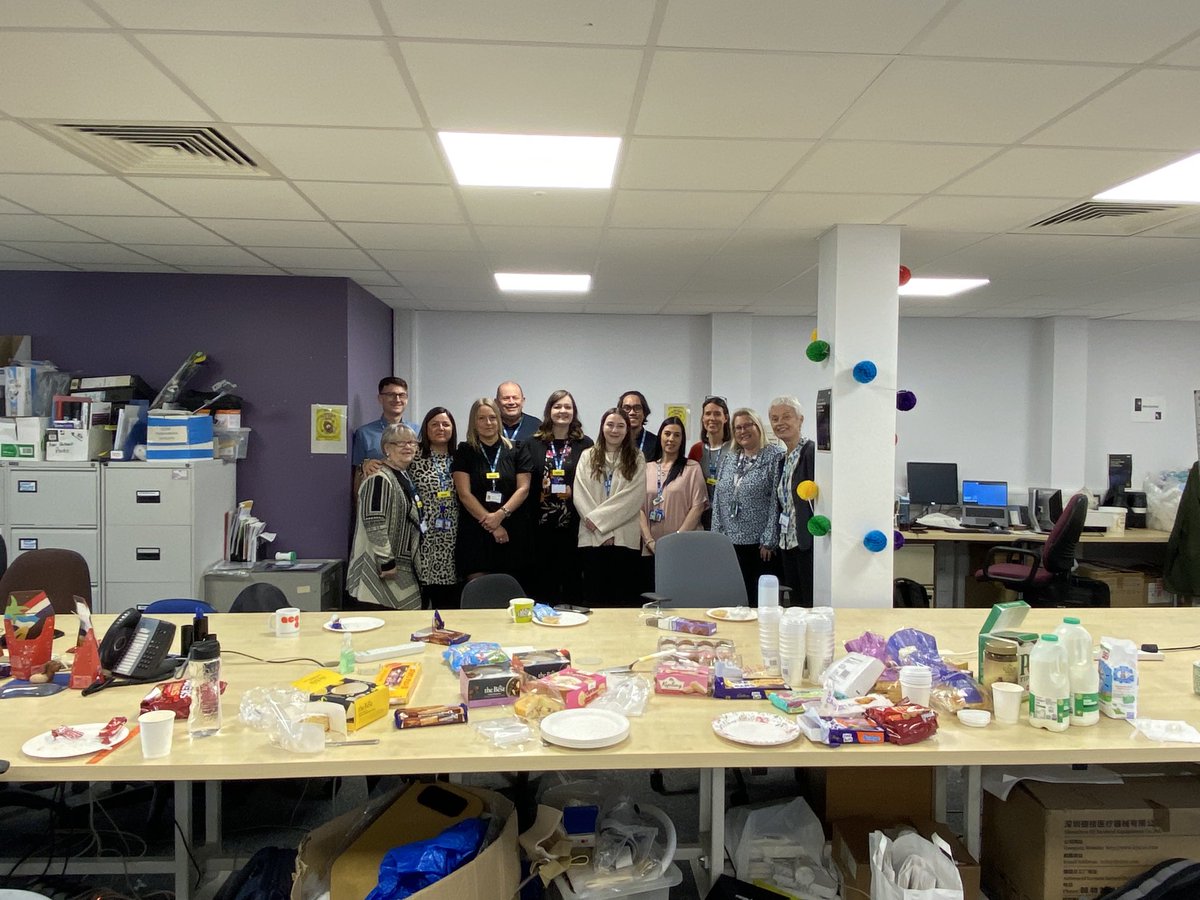 Celebrating admin day at St Luke’s. What an amazing team - thank you for everything #amazingteam