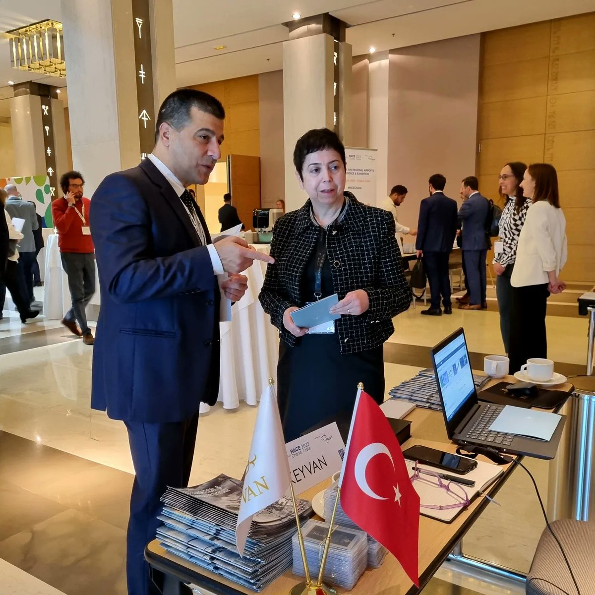 keyvanaviation's tweet photo. We are at the @ACI_EUROPE Regional Airports Conference and Exhibition (RACE) in Chania Today. 
We invite you to stop by booth #4 to learn more about our airport-specific solution. #WeAreKeyvan #KeyvanAviation #WeAreaviation #RACEChina #aeronautical #navigation #database #airport https://t.co/QrR9KjSzbw