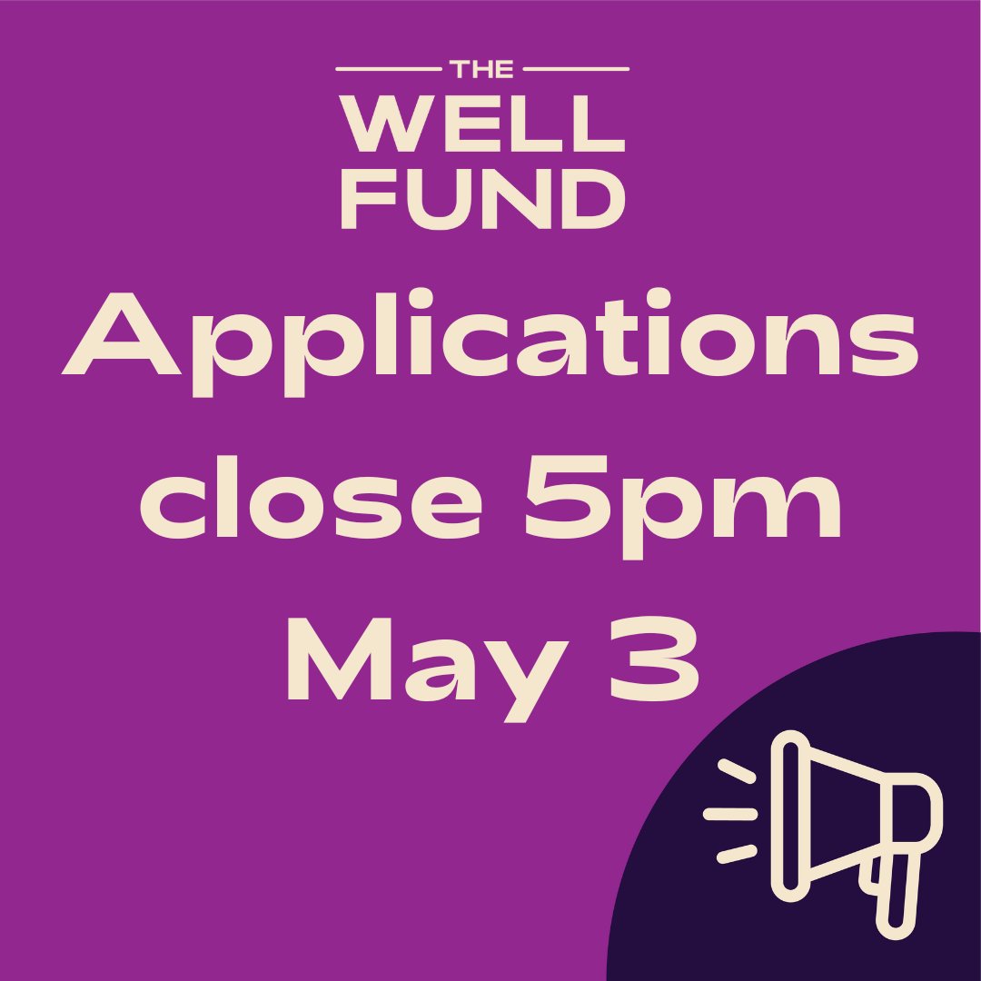 The WELL Fund grants up to $75K to eligible Detroit, Hamtramck &amp; Highland Park nonprofits serving youth for general operating expenses, capacity building, and wellness.

Don’t wait – applications close on May 3, 2023. Apply here: coactdetroit.org/the-well-fund
