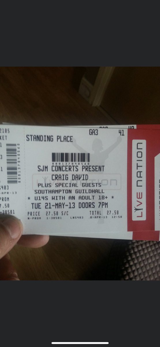10 years ago ❤️ <a href="/CraigDavid/">Craig David</a>
