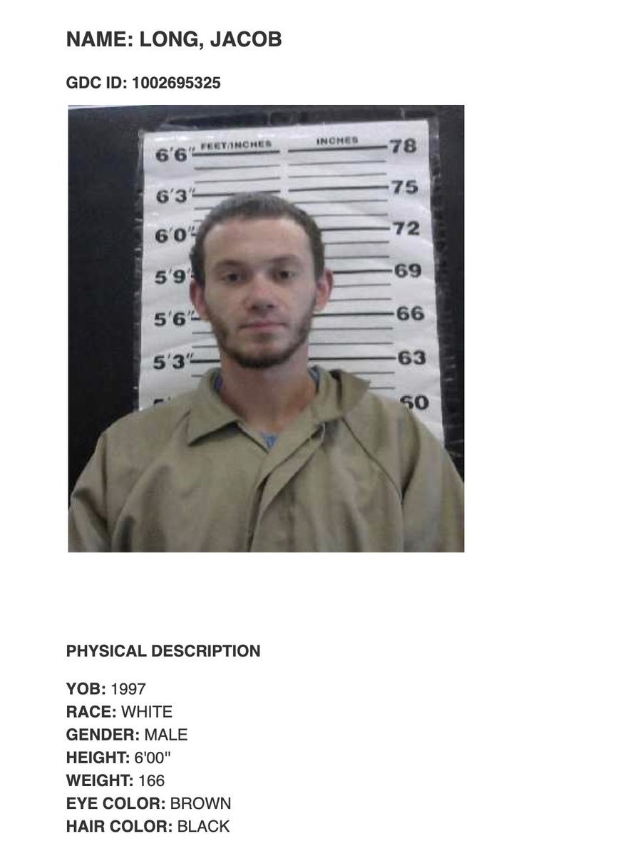 GA_Corrections's tweet photo. #BOLO Statewide lookout for Macon Transitional Center (TC) residents Kenneth Hamilton (GDC#1001466110) and Jacob Long (GDC# 1002695325) who walked away from the facility in Macon, Ga. Do not approach, call 478.992.5111 or 911.
