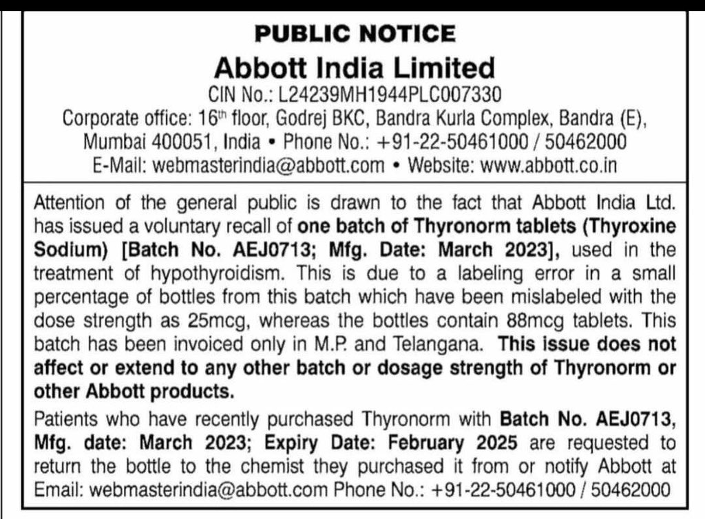 Ayyappan_1504's tweet photo. #Thyronorm Tablets 🚨 https://t.co/NeKi8B95bj