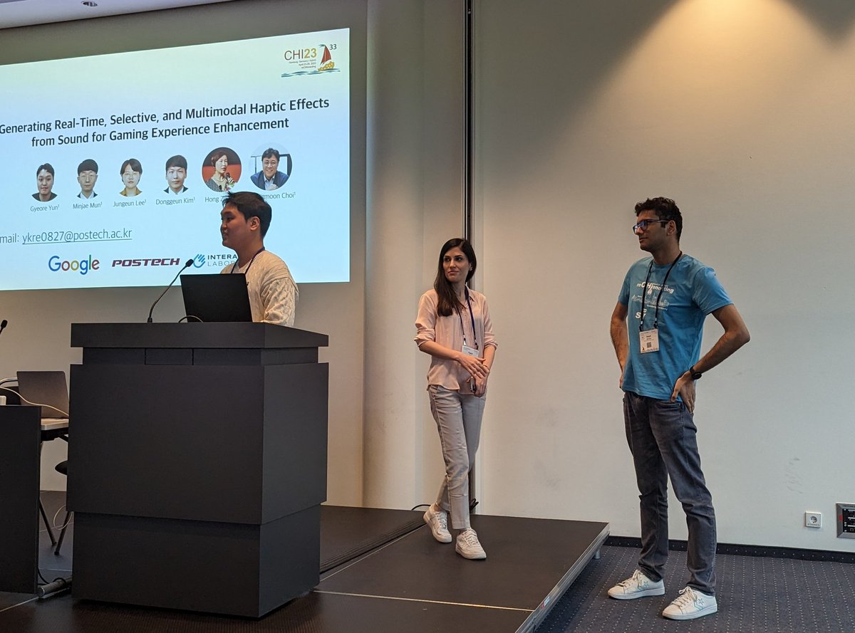 Arpit Bhatia (@arpitbhtia) on Twitter photo Being a student volunteer is always a great experience, but especially so when the session you are assigned to is relevant to your research, has a paper involving your favourite video game and is a chance to assist your remote supervisor #CHI2023 <a href="/acm_chi/">ACM CHI Conference</a> Being a student volunteer is always a great experience, but especially so when the session you are assigned to is relevant to your research, has a paper involving your favourite video game and is a chance to assist your remote supervisor #CHI2023 <a href="/acm_chi/">ACM CHI Conference</a>