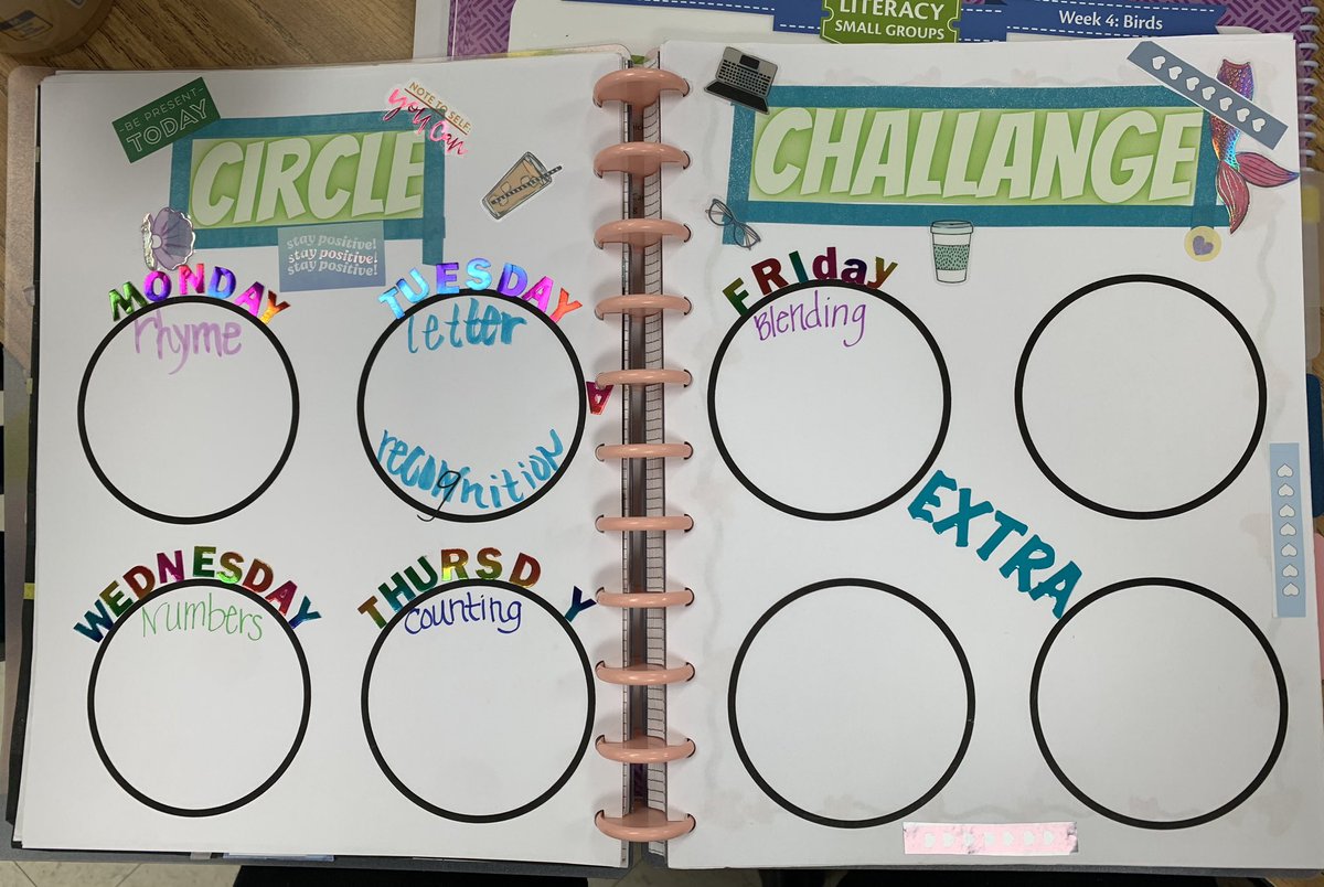 CIRCLE challenge: day 3. #PREK #GISDPreK #CIRCLE