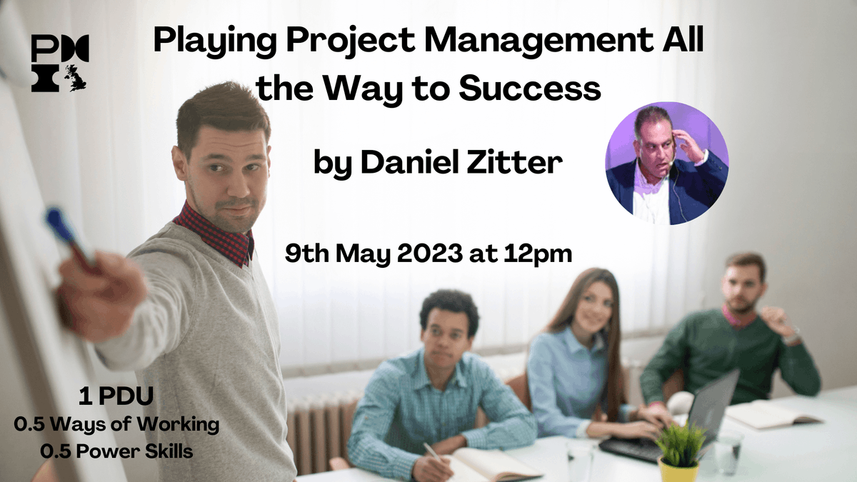 PMI_UK_Chapter's tweet image. Join us to learn how to become project managers through different learning methods, and what PMOs and organisations can do to support effective learning and continuous improvement of project management.

Register here pmiuk.info/playingproject…

#pmiuk #projectmanagement #webinars