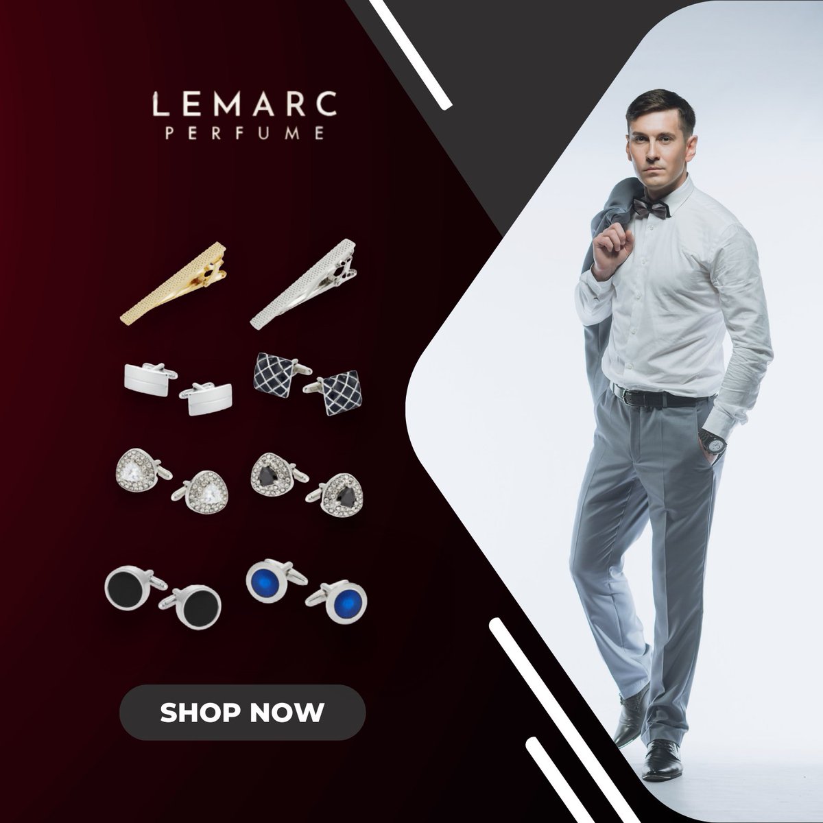 Being noticed for elegance and sophistication is only for those who wear extraordinary accessories. Choose yours at lemarcperfume.com
.
.
.
#mensfashion #menswear #influencerstyle #styleofmen #mensstyles #mensfashiontrends #ootdmen