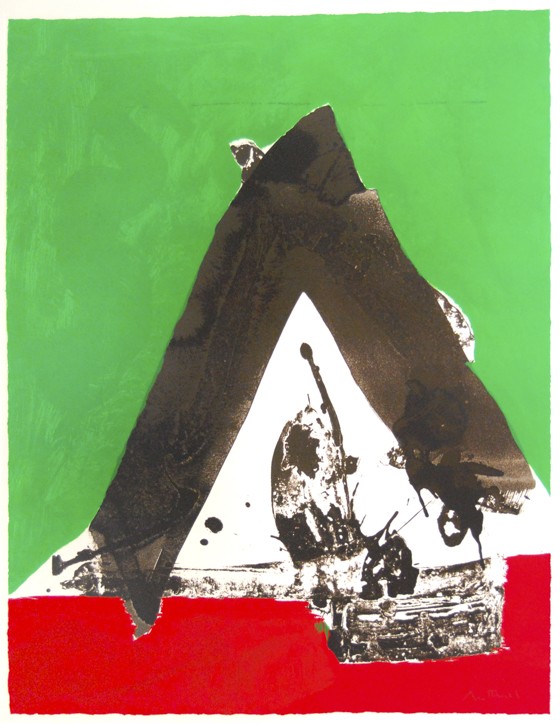 What’s red, black and green all over… 🤔💭…this wonderful print titled, “Black, Green and Red”!

Selected by BUAM Social Media Intern, Christine Szafranski ’23
– –
Robert Motherwell, “Black, Green and Red,” screenprint, gift of Mr. Ira Levy via Ackerman Foundation