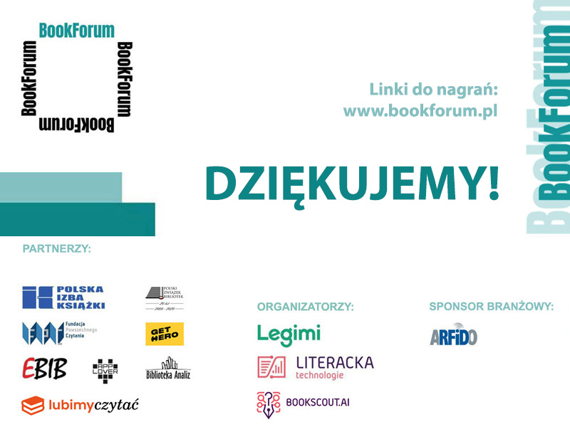 BookForumPL's tweet photo. Właśnie dobiegło końca ostatnie w tym dniu i jednocześnie ostatnie w tej edycji konferencji spotkanie. 

Dziękujemy Państwu za udział w #BookForum i zapraszamy do korzystania z nagrań!

Linki do nagrań znajdą Państwo oczywiście na https://t.co/8Dhqc7aRyY https://t.co/LipEVvax0T
