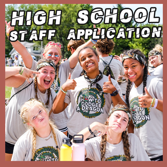 DEADLINE TO APPY for High School Camp Staff is THIS SUNDAY, April 30th!  Go to pendcc.org/adventurecamp to apply.