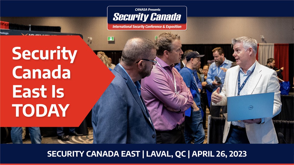 Security_Canada's tweet image. #SecurityCanada East is about to begin. Come explore the latest security technologies and innovations on our largest trade show floor ever. On-site registration opens at 9:00 am — don&apos;t miss out! Learn more: ow.ly/8UK250NNCSu #SécuritéCanada #securityindustry