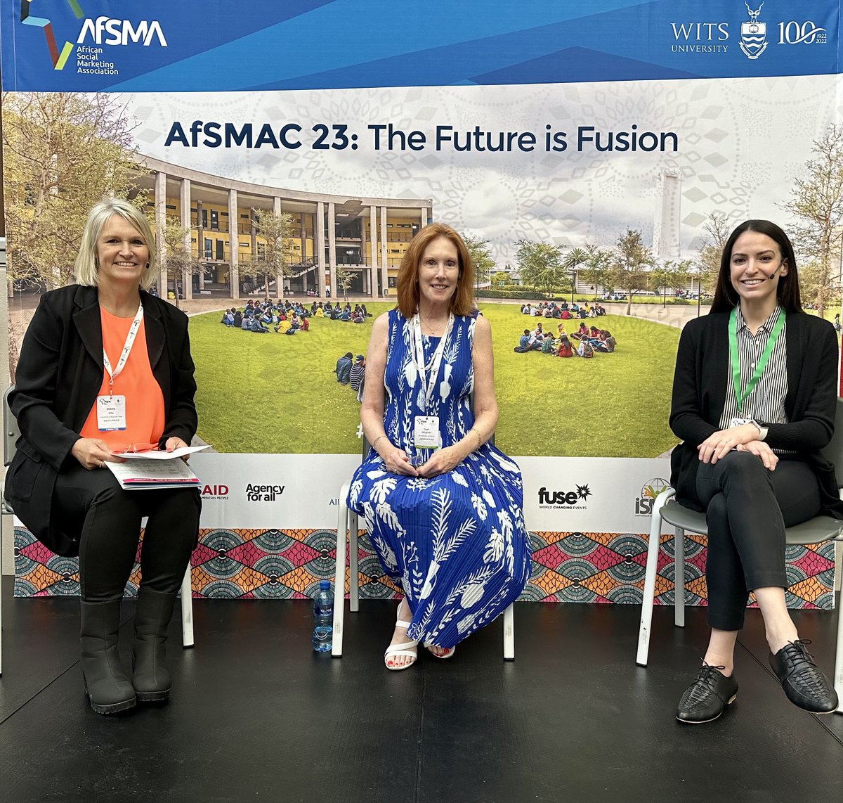 heygaelo's tweet photo. What a wonderful community of #socialmarketing professionals at the first-ever African Social Marketing Association Conference @WitsUniversity in #SouthAfrica! #AFSMAC23 @isma_org @WSMConference @europeansma @LAMSO_org @SMANAorg https://t.co/SgCeNqZbY3
