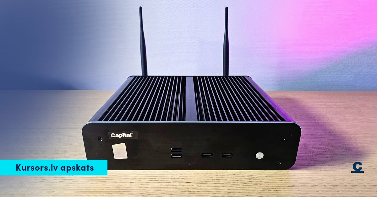 #Capital Neo Silent datori atšķiras no saviem “kolēģiem” ar to, ka tam nav iekšējo ventilatoru, tam ir alumīnija korpuss, kas faktiski pilda radiatora funkciju, novadot siltumu no procesora un komponentēm.

Tas būs perfekts sabiedrotais specifiskās telpās – piemēram, tādas, kurās