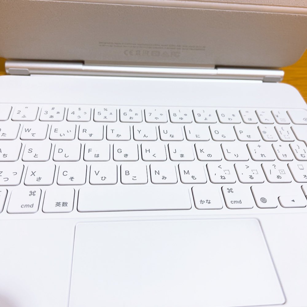 ryo0624y's tweet image. 無事Magic Keyboard買って頂きました。

ありがとうございます😊

#MagicKeyboard
#iPad