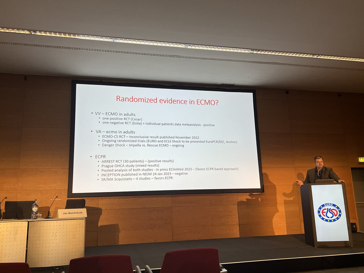 ECPR Masterclass begins… is there evidence to support it? #EuroELSO2023 <a href="/NewcastleICU/">Newcastle ICU 🇦🇺</a>