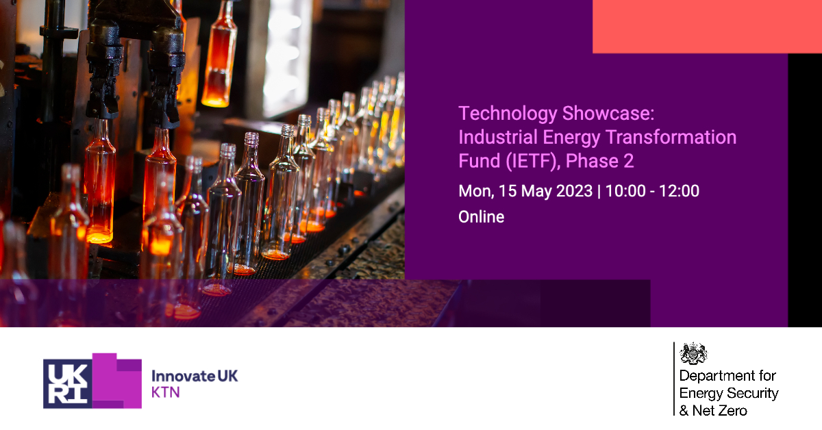 £185m Industrial Energy Transformation Fund will be returning in early 2024. 

To find out what has been funded and how you can get involved in the Phase 3 consultation not join us online on the 15th May 
eur.cvent.me/Ngq2n
#energyefficiency #decarbonisation